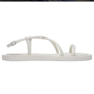 ALEXANDER MCQUEEN Cross Over Open Toe Strap Sandals